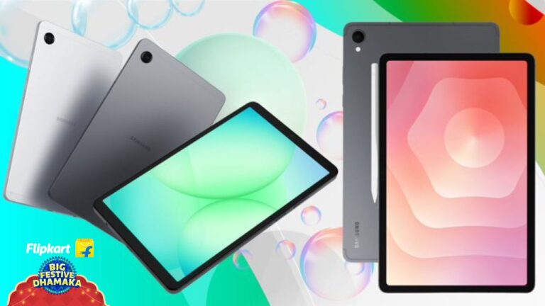 Samsung Tab A11 with 5,100 mAh Battery & up to 8GB RAM at ₹4,000 Discount in Flipkart Festive Dhamaka
