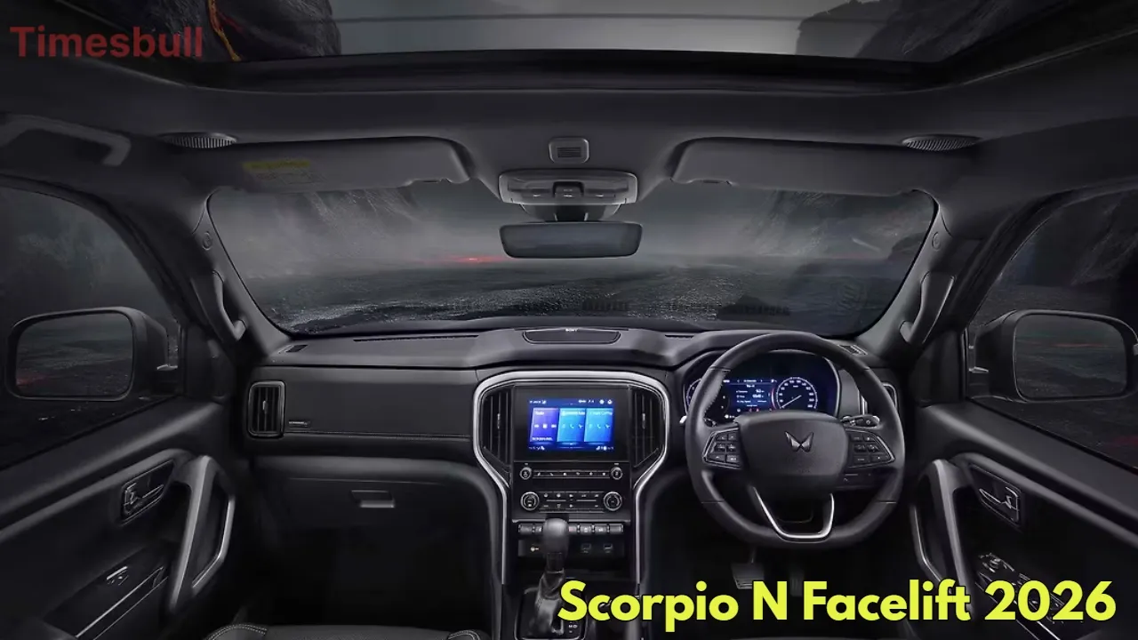 New Mahindra Scorpio N Facelift 2026: Big Daddy SUV to Get Panoramic Sunroof & ADAS - Times Bull
