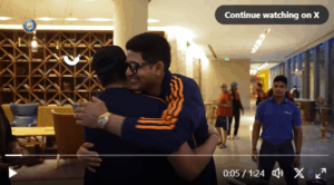 Rohit Sharma hug Shubman Gill