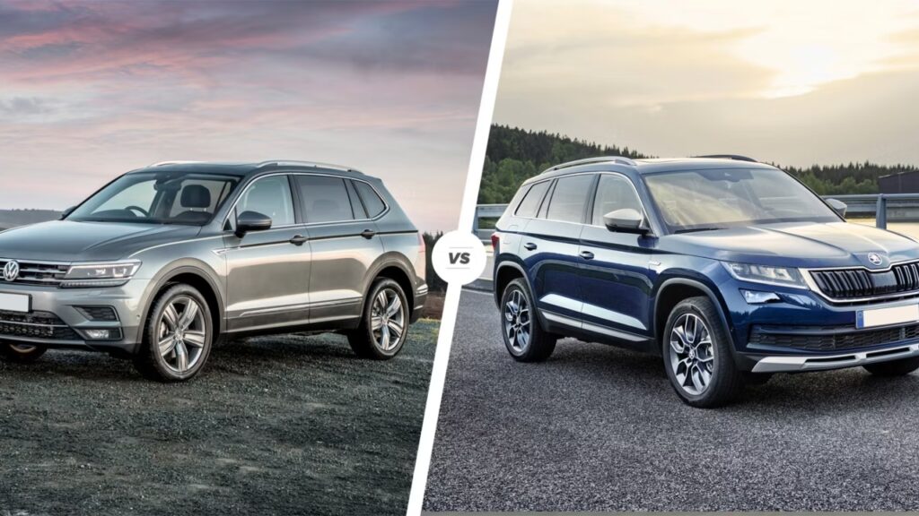Skoda Kodiaq Lounge vs Volkswagen Tiguan