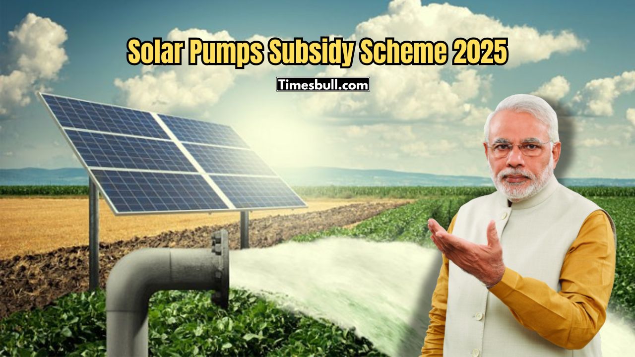 Solar Pumps Subsidy 2025: