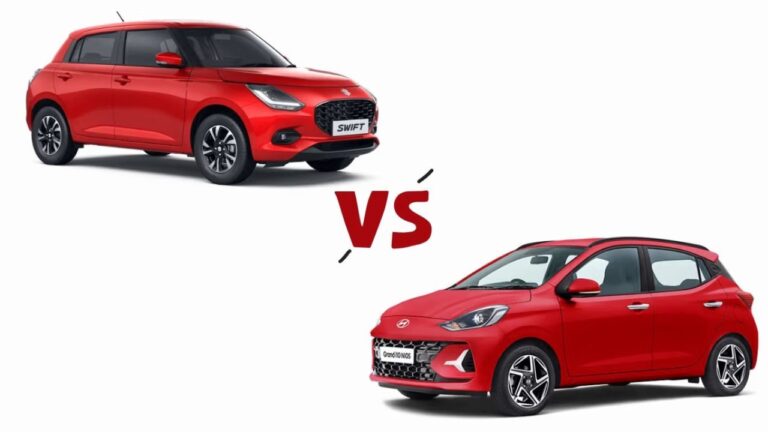 Swift 2025 vs Grand i10 Nios 2025