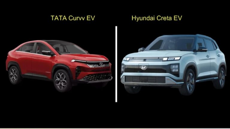 Tata Curvv EV Vs Hyundai Creta EV 2025