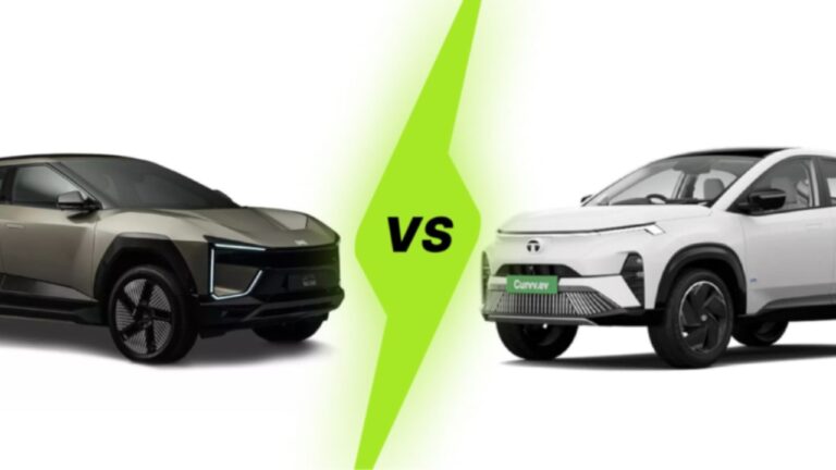 Tata Curvv EV vs Mahindra XUVE8