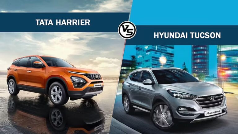 Tata Harrier Petrol Vs Hyundai Tucson