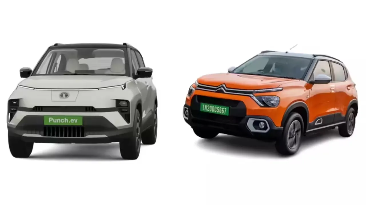 Tata Punch EV 2025 vs Citroën eC3 2025