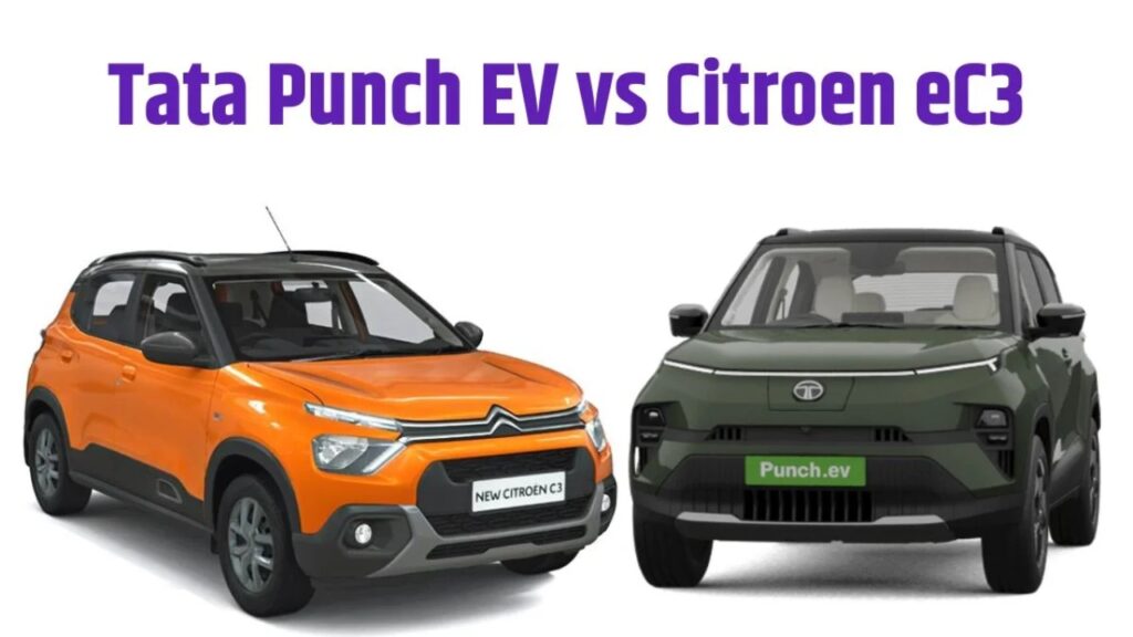 Tata Punch EV vs Citroen eC3