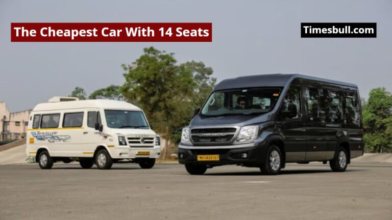 The Cheapest Car With 14 Seats