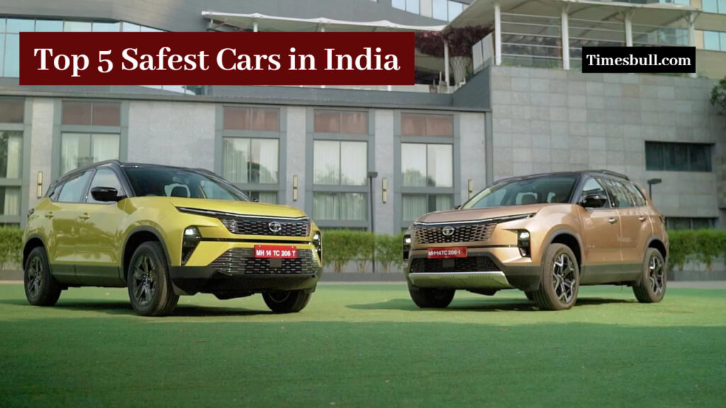Top 5 safest cars in India