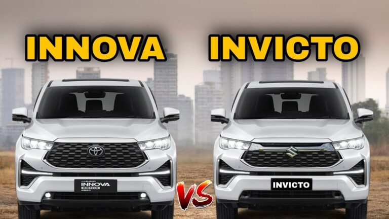 Toyota Innova HyCross Vs Maruti Invicto