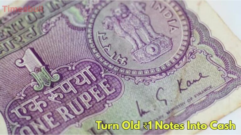 Old ₹1 Note Can Make You a Millionaire, Sell It Online and Earn Up to ₹5 Lakh