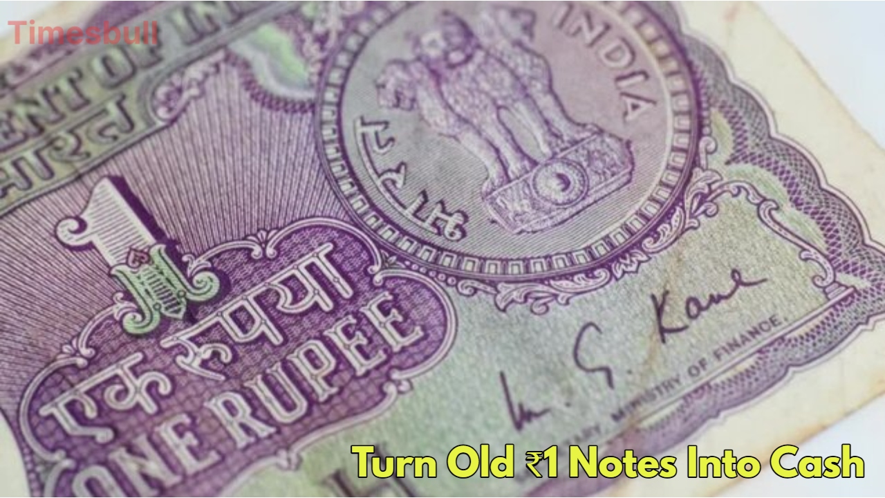 Old ₹1 Note Can
