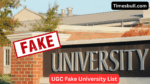 UGC Fake University List (2)
