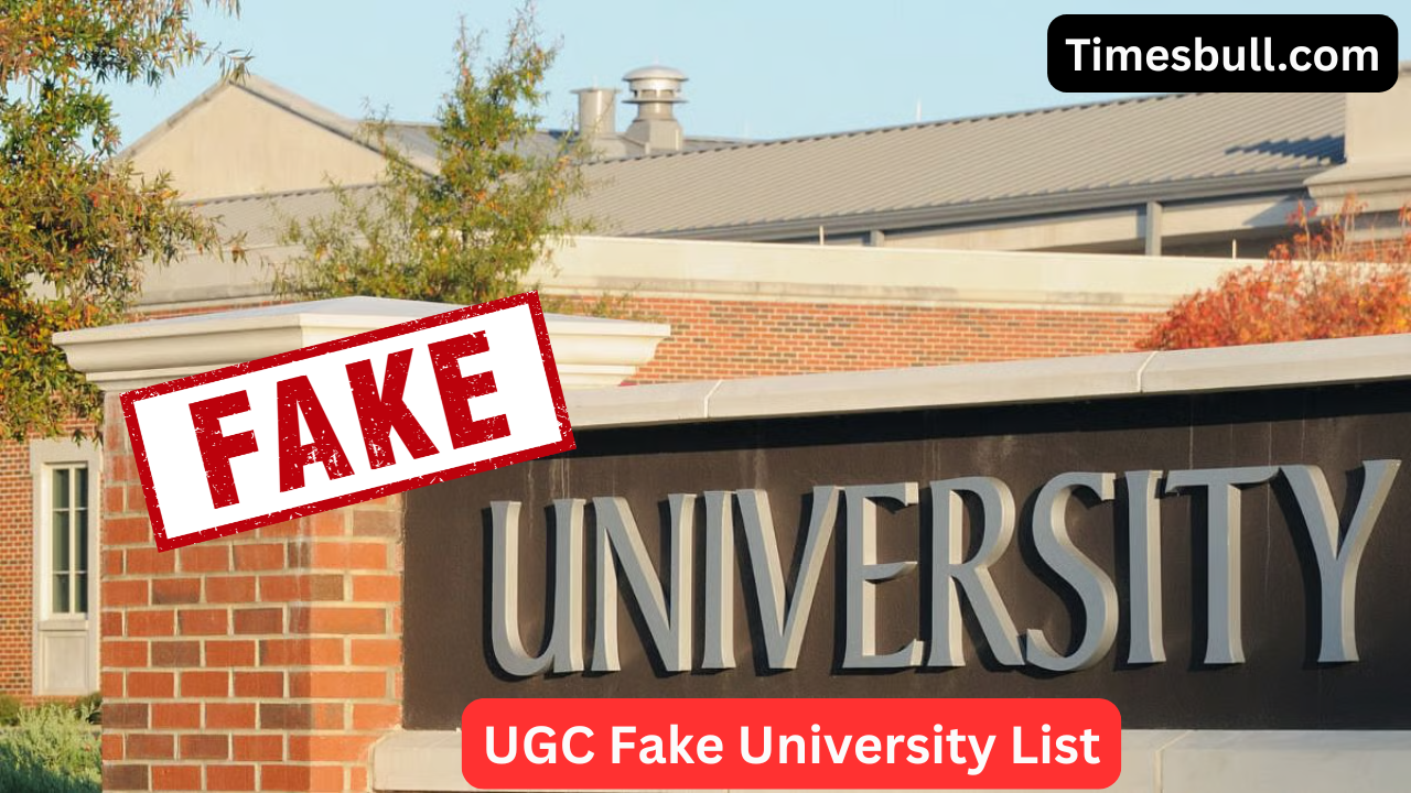 UGC Shocker! 22 Fake Universities...