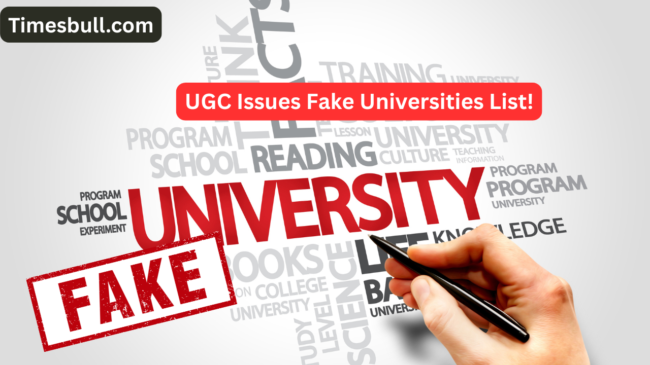 UGC Issues Warning! Delhi