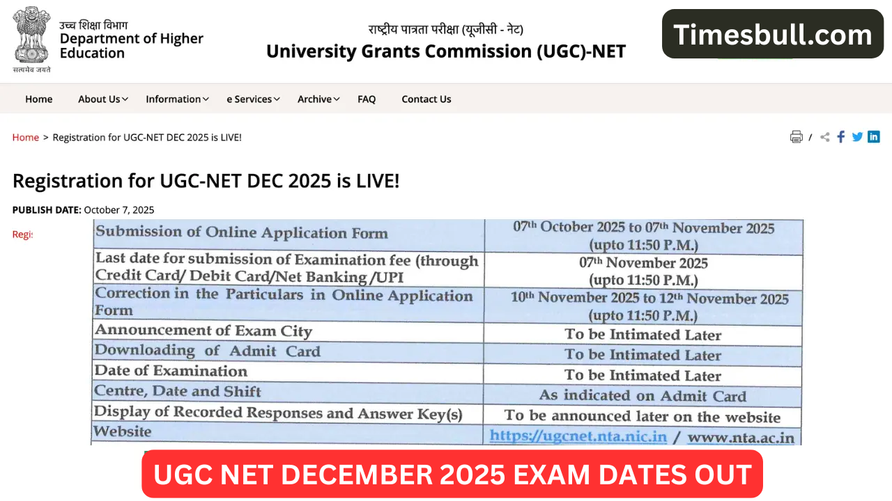 UGC NET December 2025 Exam...