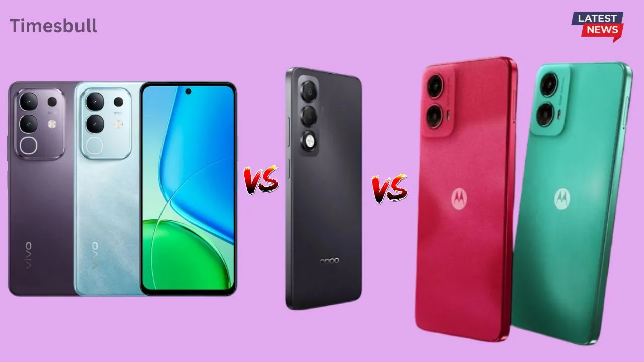 Vivo T4x 5g Vs Motorola G45 5g Vs Oppo K13x 5g