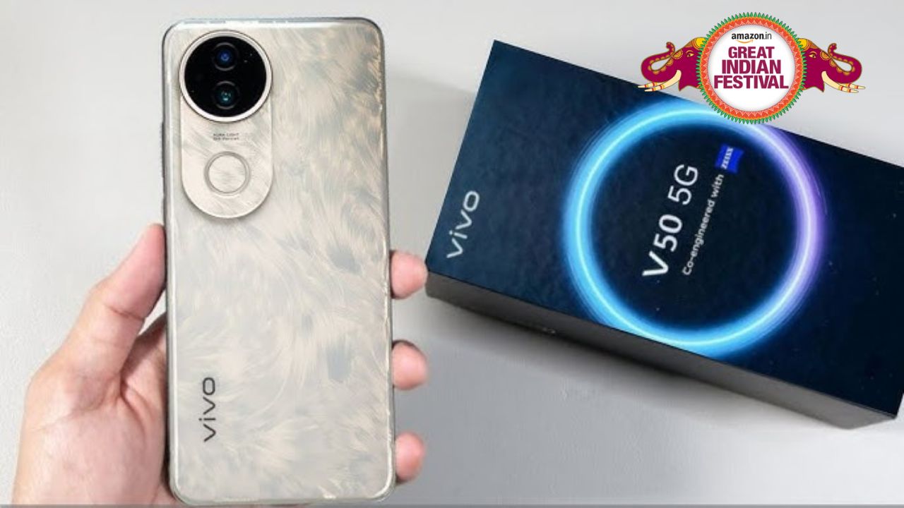 Vivo V50 5G Phone at ₹9,000 Discount in Amazon Great Indian Festival Sale