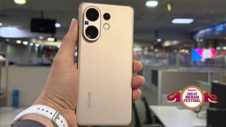 Amazon Diwali Offer: Vivo V60 5G Phone with 8GB RAM, 4K Camera & 90W Fast Charging at ₹5,000 Off