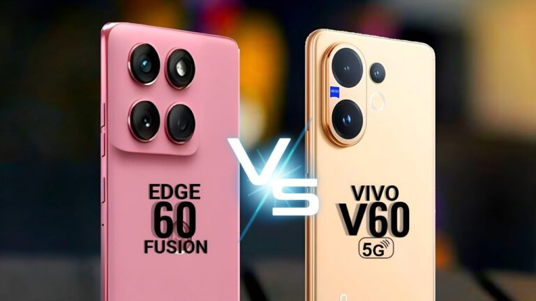 Vivo V60 5G vs Motorola Edge 60 Fusion: Best Pick Under Rs 40,000?