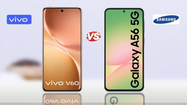 Vivo V60 5G vs Samsung Galaxy A56 5G: A Close Fight Between Two Premium All-Rounders