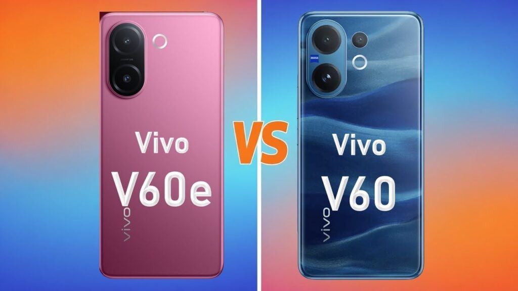 Vivo V60 5G vs Vivo V60e