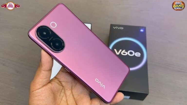 Vivo V60e 5G Phone Sale Started on Amazon & Flipkart, Available with up to ₹5,000 Discount, Check Details