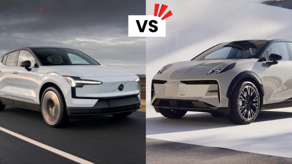 Volvo EX30 vs MG ZS EV