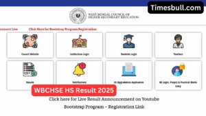 West Bengal Class 12 Result 2025 Released! Scorecard Link to Go Live result.wb.gov.in