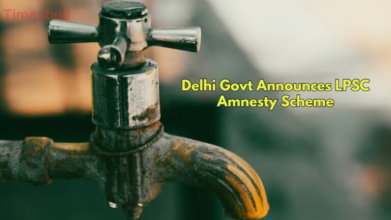 Delhi Government Launches Water Bill Amnesty Scheme — 100% Penalty Rebate for On-Time Payments
