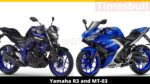 Yamaha R3 and MT-03