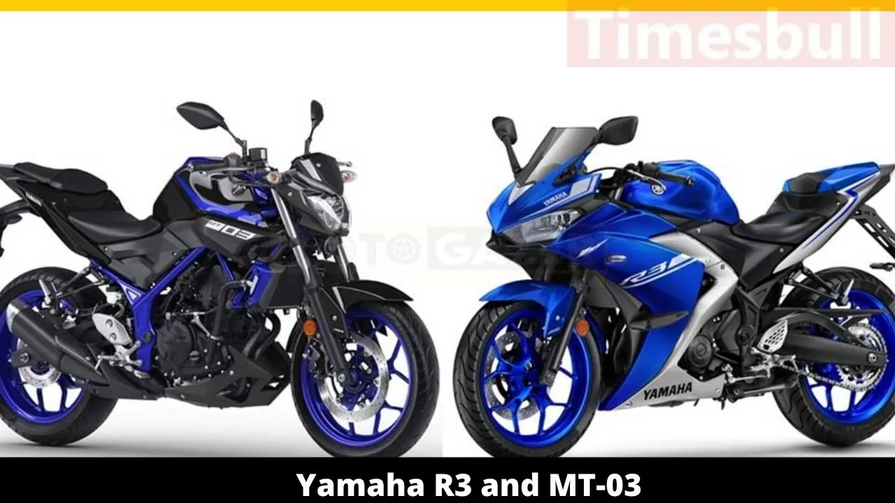 Yamaha R3 And Mt 03