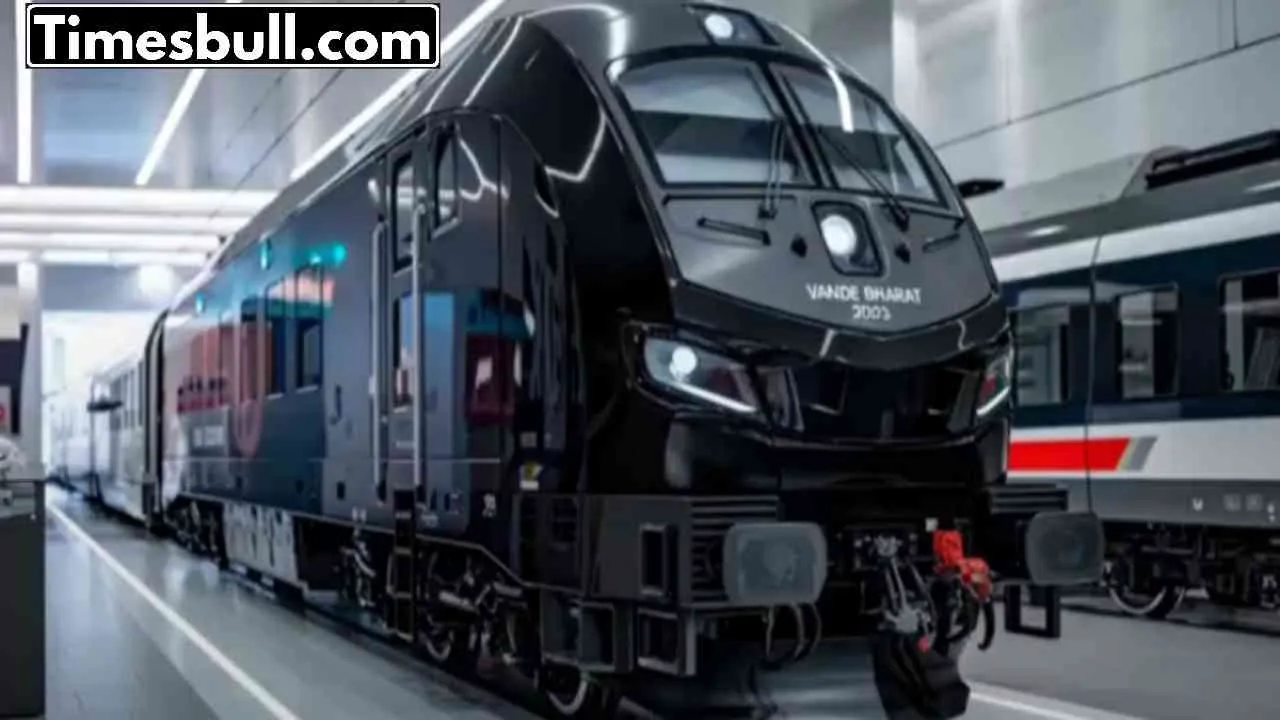 Black Vande Bharat Train