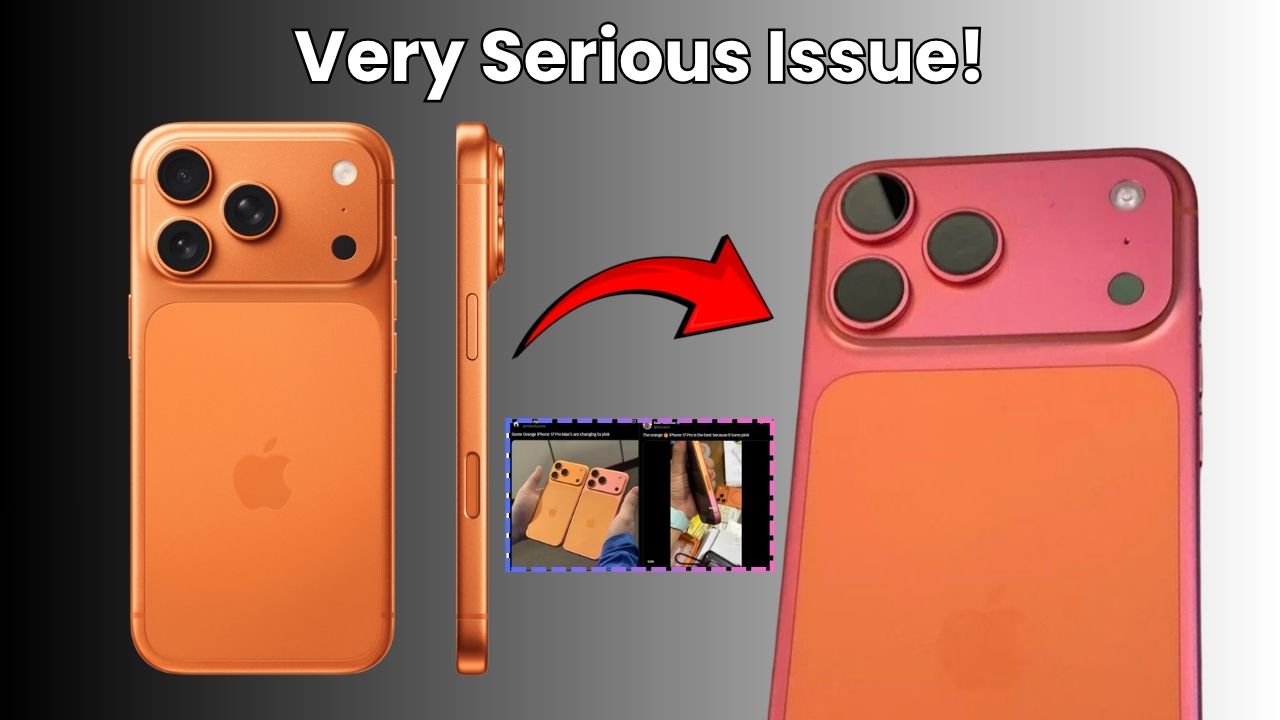 iPhone 17 Cosmic Orange Changes to Rose Gold on Its Own