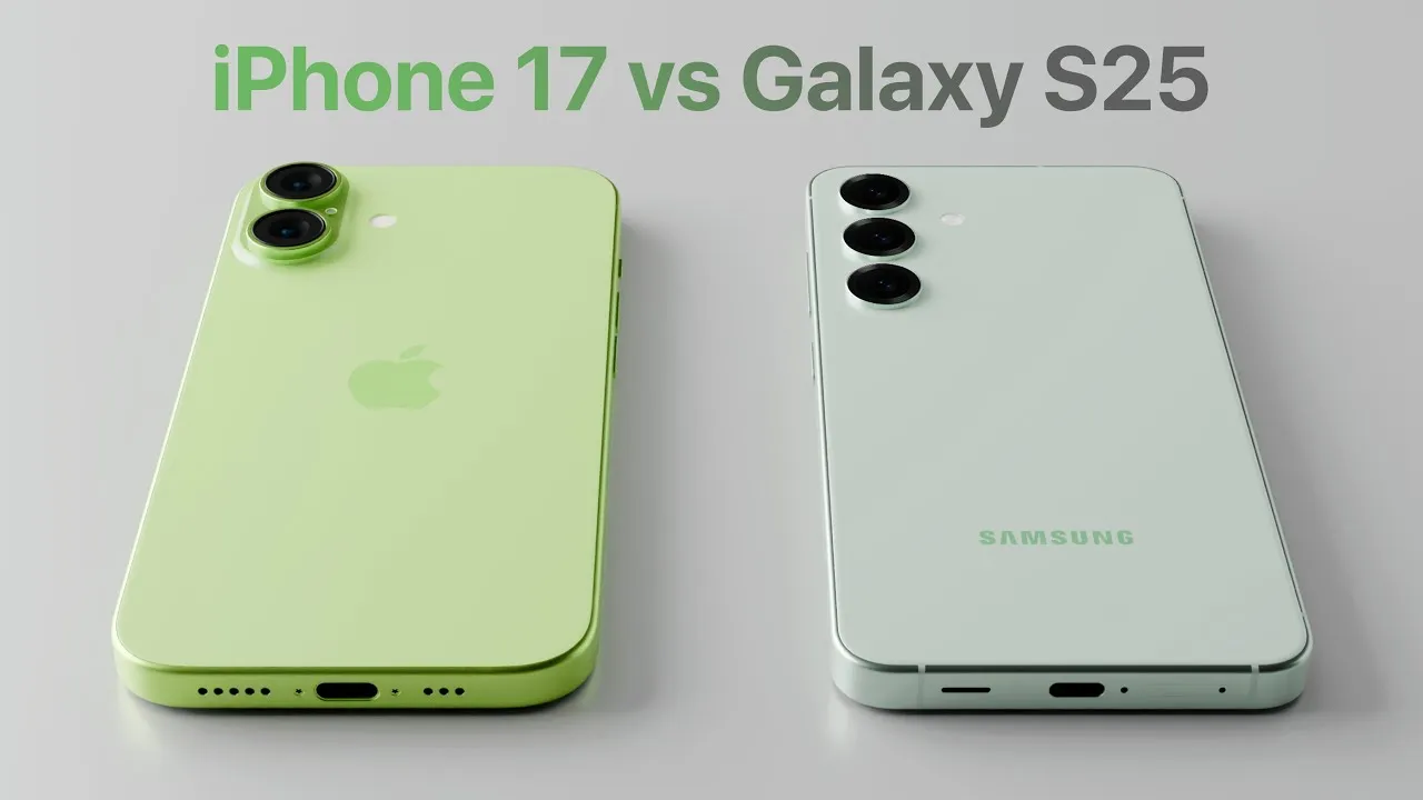 iPhone 17 Vs Samsung Galaxy S25