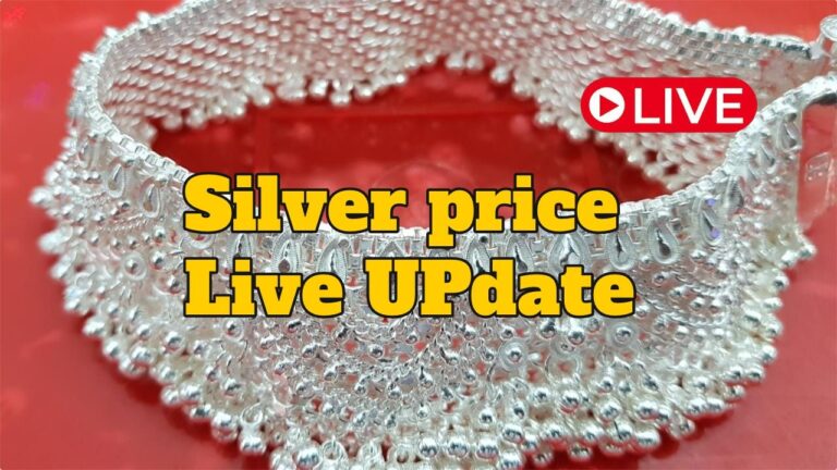 Silver Price Today Live Update – Rate Fall from Rs 20,500 in last 7 Days, Check City – Wise Price
