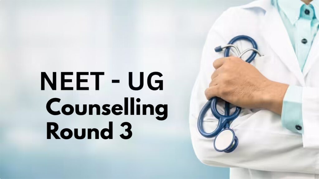 NEET UG 2025 Round 3 Choice Filling EXTENDED – New Deadline is October 16; Check Allotment Date