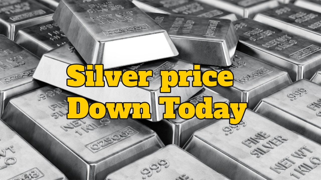 Silver Price Drop Today