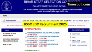 Sarkari Jobs: BSSC LDC Recruitment 2025 Out – Salary Up to ₹63,200, Apply Now!