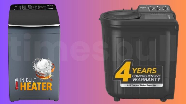 3 Best Whirlpool Washing Machines From Semi Automatic To Full Automatic in Flipkart Hot Deal