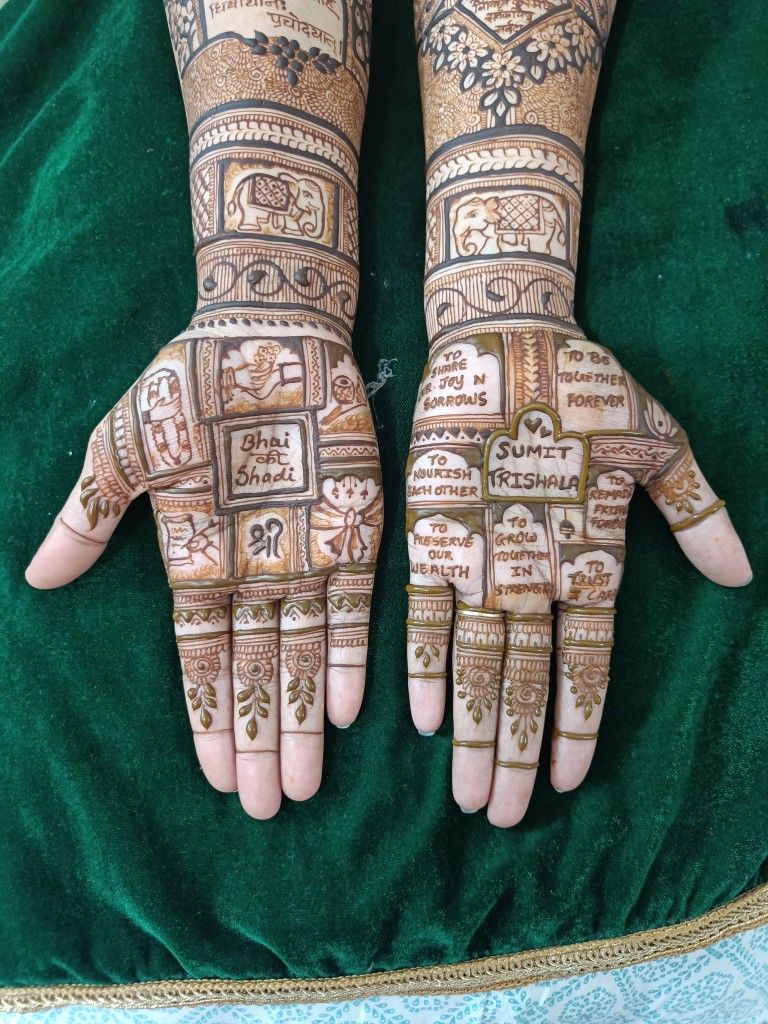 Brother’s Wedding Mehndi Designs
