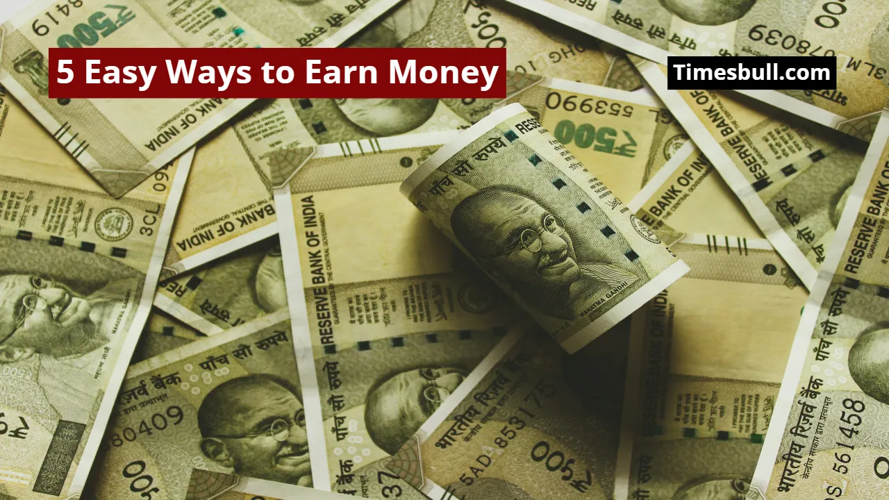 5 Easy Ways to Earn Money