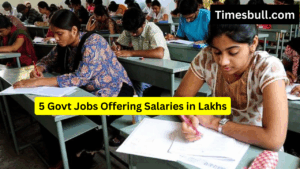 5 Govt Jobs Offering Salaries in Lakhs! Freshers Can Apply Too – Check Details Now!
