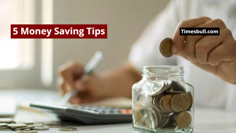 5 Money Saving Tips