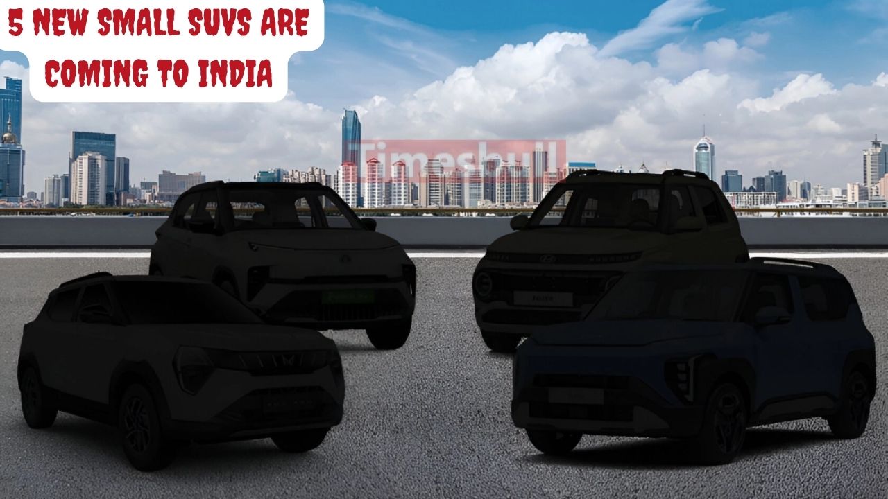 5 New small SUVs are...