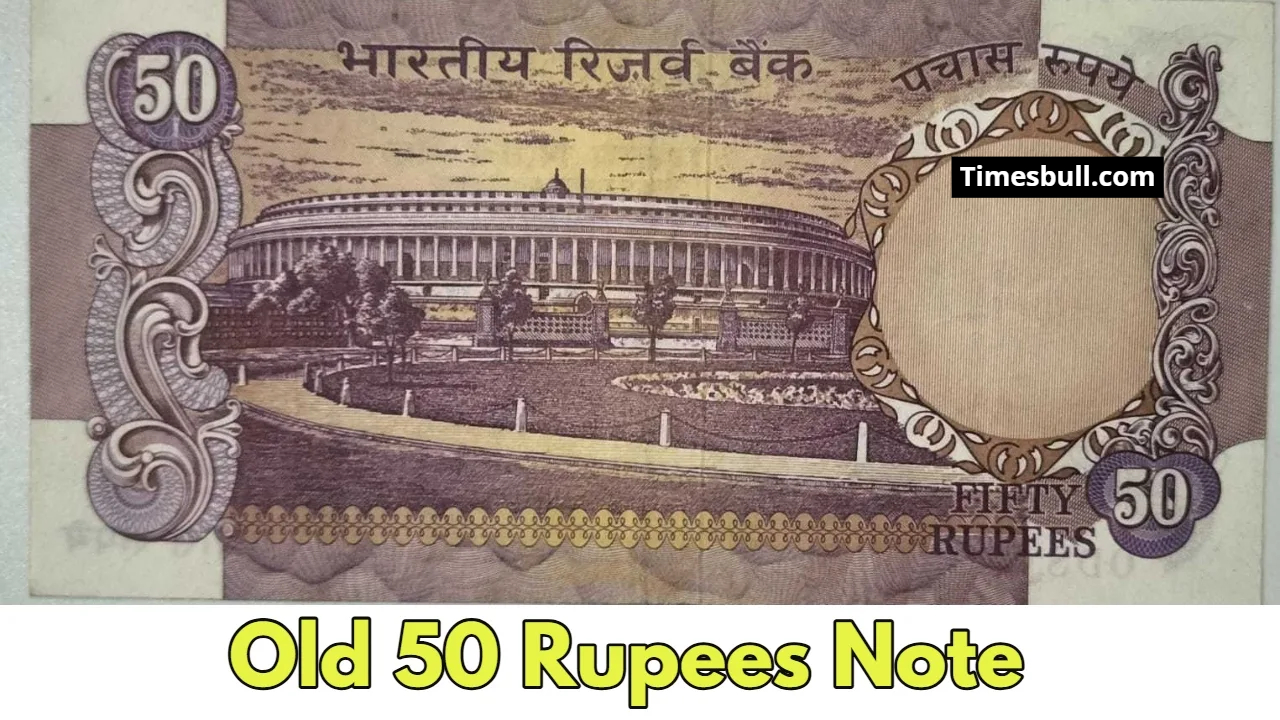 A 50-Rupee Note is