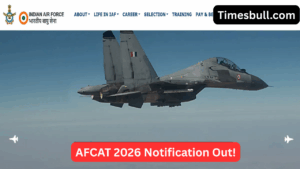 AFCAT 2026 Notification Out! Check Eligibility, Dates, and Exam Details