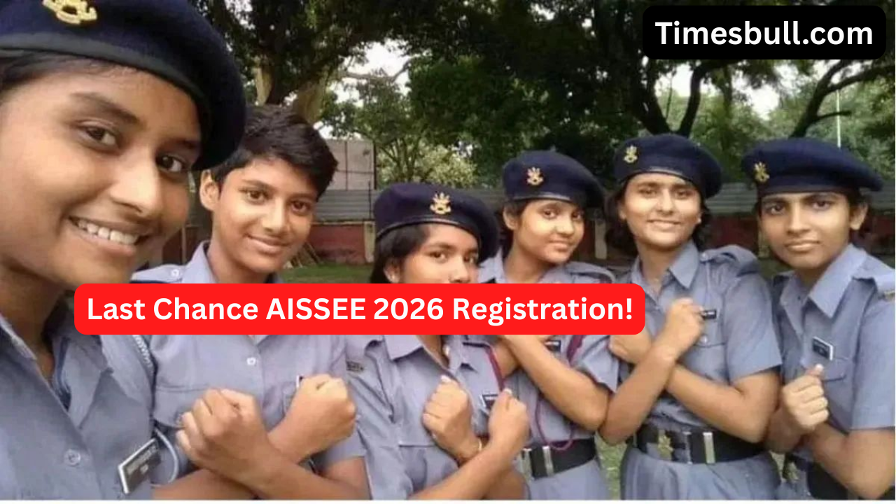 Last Chance Alert! AISSEE 2026...