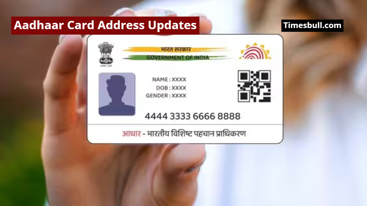 Aadhaar Card Address Updates Now...
