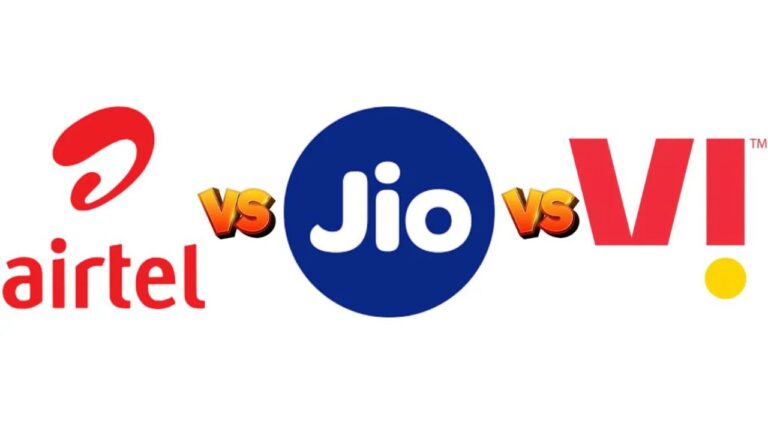 Airtel vs Jio vs Vi Under 500 – Which Prepaid Plan Gives Best Value?
